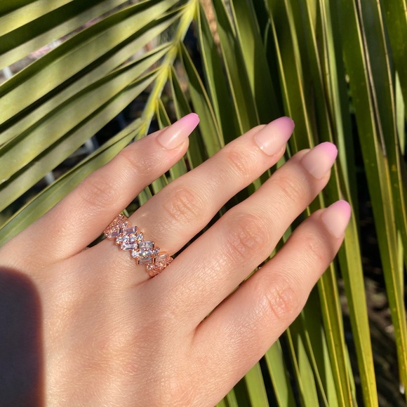 NEW 18k Rose gold plated Ring - Picture 5 of 10